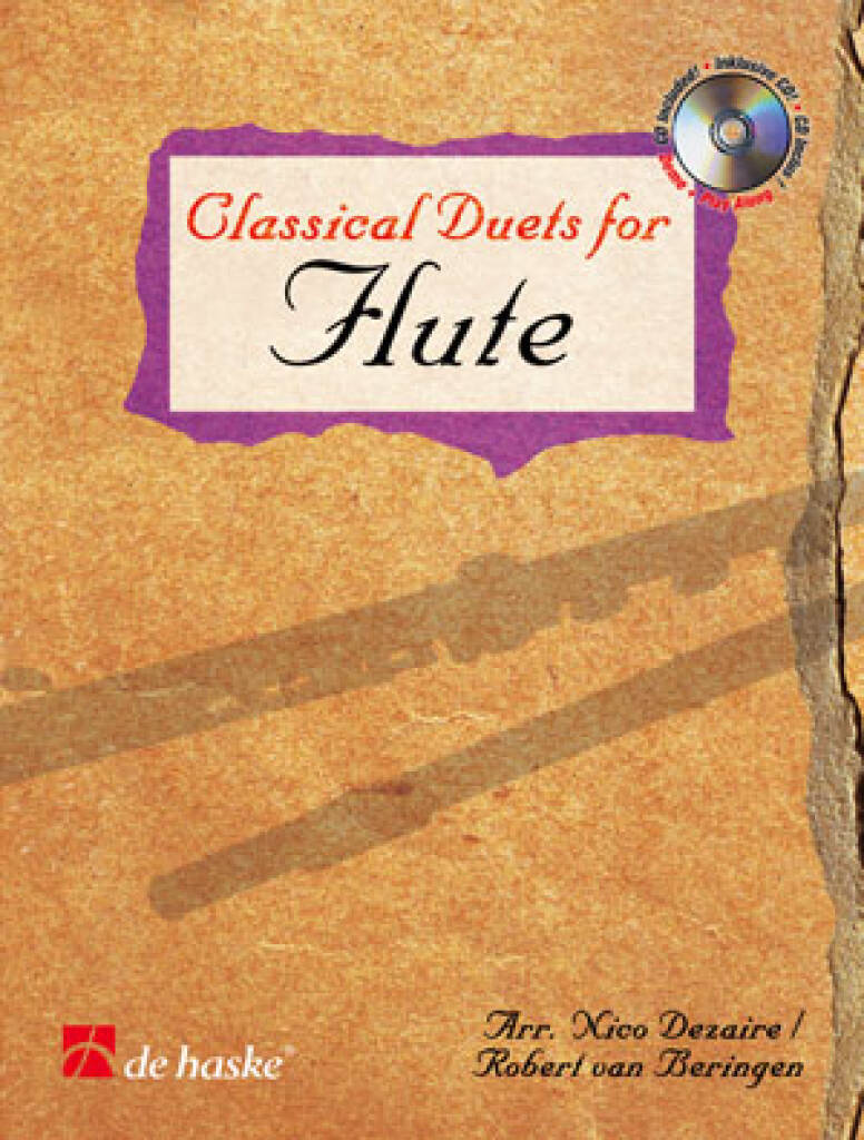 Книга CLASSICAL DUETS FOR FLUTE NICO DEZAIRE_ROBERT