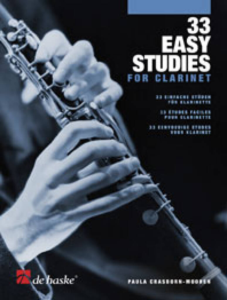 Книга 33 EASY STUDIES FOR CLARINET PAULA CRASBORN-MOORE