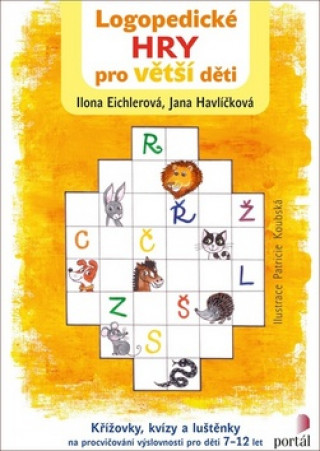 Kniha Logopedické hry pro větší děti Ilona