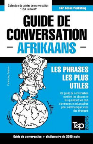 Carte Guide de conversation Francais-Afrikaans et vocabulaire thematique de 3000 mots Andrey Taranov