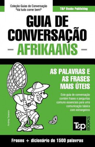 Kniha Guia de Conversacao Portugues-Afrikaans e dicionario conciso 1500 palavras Andrey Taranov