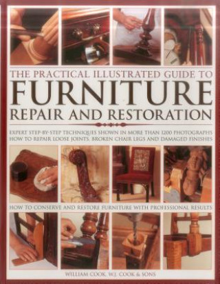 Carte Practical Illustrated Guide to Furniture Repair and Restoration William J. Cook