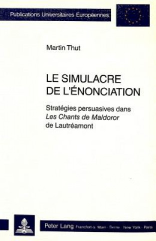 Carte Le simulacre de l'enonciation Martin Thut