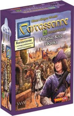 Game/Toy Carcassonne Hrabia Król i Rzeka Wrede Klaus-Jurgen