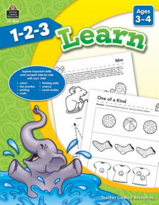 Kniha 1-2-3 Learn Ages 3-4 Mara Guckian