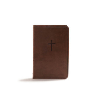 Kniha CSB Compact Bible, Brown LeatherTouch, Value Edition Csb Bibles by Holman