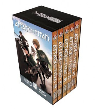 Książka Attack On Titan Season 3 Part 2 Manga Box Set Hajime Isayama