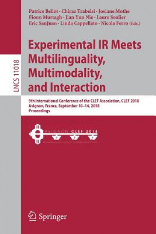 Buch Experimental IR Meets Multilinguality, Multimodality, and Interaction Nicola Ferro