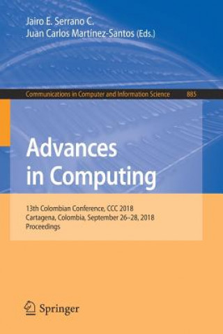 Knjiga Advances in Computing Jairo E. Serrano C.