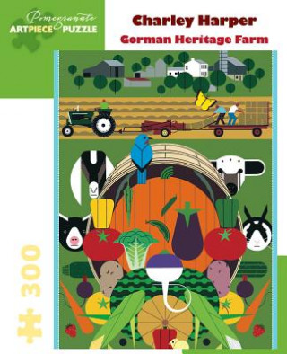 Carte Charley Harper Gorman Heritage Farm 300-Piece Jigsaw Puzzle Charley Harper