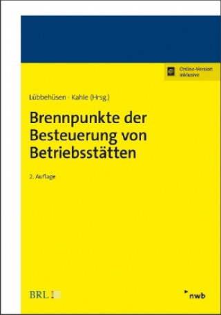 Kniha Brennpunkte der Besteuerung von Betriebsstätten Nina Schütte