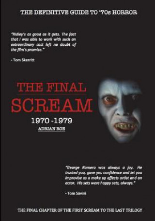 Kniha Final Scream Adrian Roe