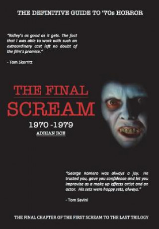 Livro Final Scream Adrian Roe