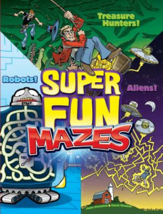 Libro Super Fun Mazes Peter Donahue