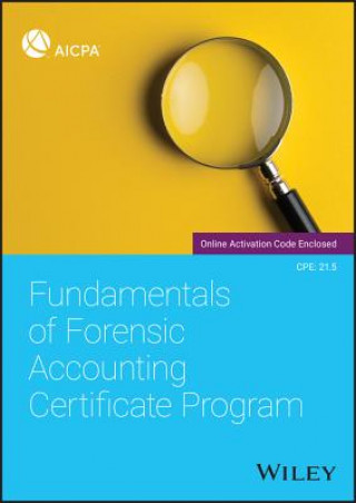 Carte Fundamentals of Forensic Accounting Certificate Program AICPA