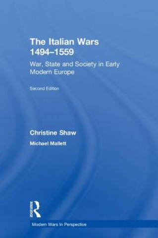 Könyv Italian Wars 1494-1559 Shaw
