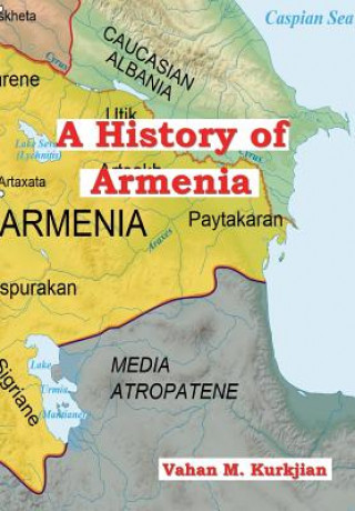Könyv History of Armenia VAHAN M. KURKJIAN