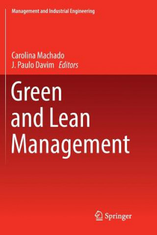 Kniha Green and Lean Management CAROLINA MACHADO