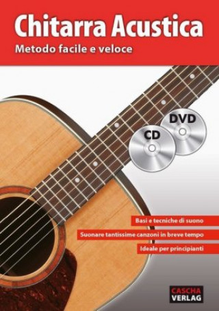 Könyv Chitarra Acustica: Metodo facile e veloce Cascha
