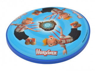 Játék Frisbee 22 cm Hurvínek kšandy - modrá 