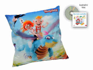 Hra/Hračka Hurvínek polštář 30x30 cm + CD - Drak 