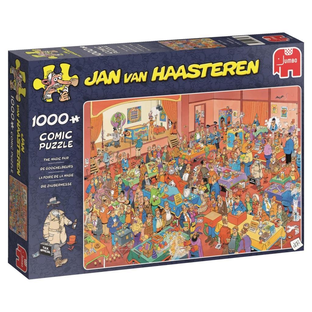 Hra/Hračka Jan van Haasteren - Die Zauberer-Messe - 1000 Teile Puzzle 