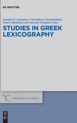 Carte Studies in Greek Lexicography Georgios K. Giannakis