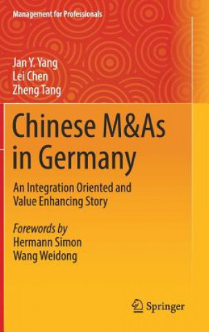 Kniha Chinese M&As in Germany Jan Y. Yang