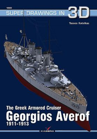 Carte Greek Armored Cruiser Georgios Averof 1911-1913 Katsikas