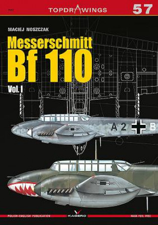 Carte Messerschmitt Bf 110 Vol. I Noszczak