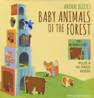 Kniha BABY ANIMALS OF THE FOREST MATTEO GAULE