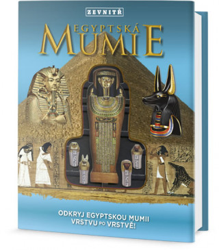 Carte Egyptská mumie zevnitř Hopping Lorraine Jean