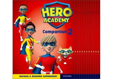 Kniha Hero Academy: Oxford Levels 7-12, Turquoise-Lime+ Book Bands: Companion 2 Class Pack 