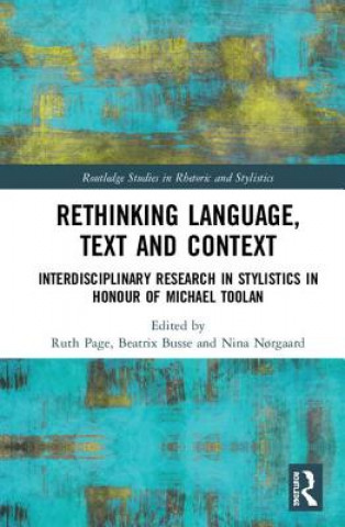 Boek Rethinking Language, Text and Context Ruth Page