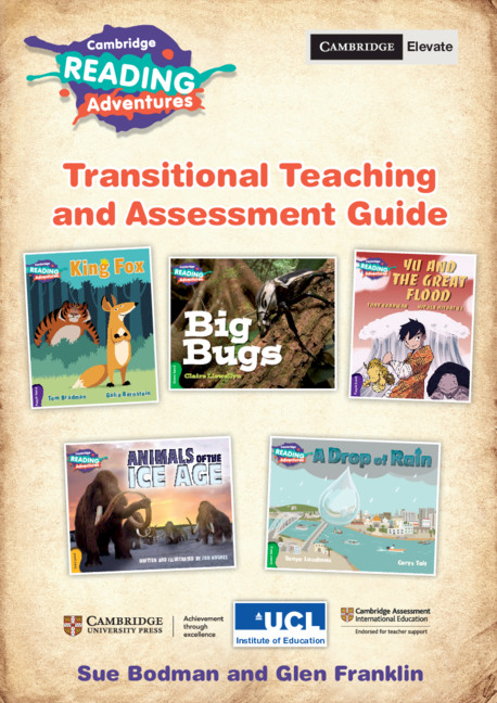 Książka Cambridge Reading Adventures Green to White Bands Transitional Teaching and Assessment Guide with Digital Access Sue Bodman