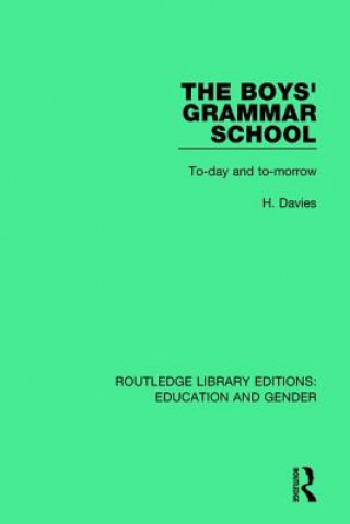 Kniha Boys' Grammar School H. Davies