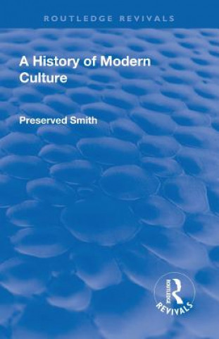 Carte History of Modern Culture Smith