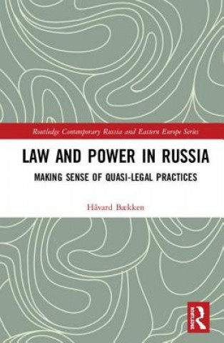 Book Law and Power in Russia Havard Baekken