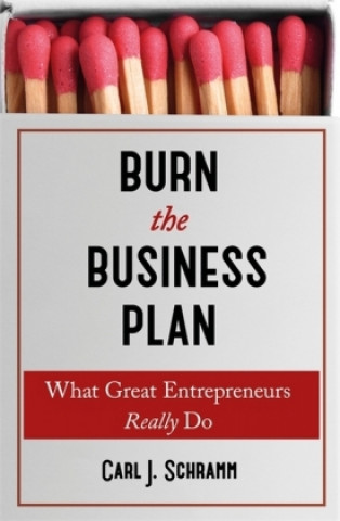 Książka Burn The Business Plan Carl J. Schramm