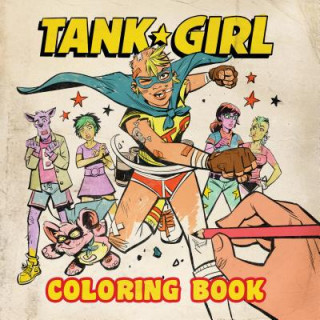 Kniha Tank Girl Coloring Book Alan Martin