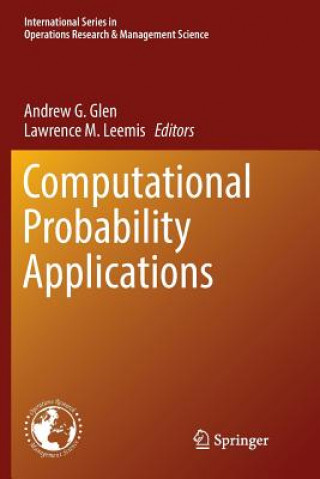 Kniha Computational Probability Applications ANDREW G. GLEN