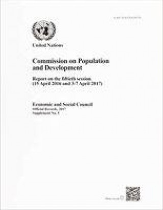 Książka Commission on Population and Development United Nations Department for General Assembly and Conference Management