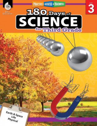 Kniha 180 Days of Science for Third Grade Melissa Iwinski