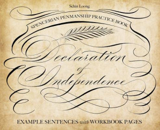 Kniha Spencerian Penmanship Practice Book: The Declaration Of Independence Schin Loong