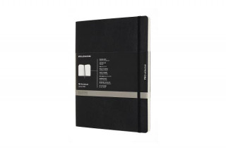 Naptár/Határidőnapló Moleskine Pro Notebook XL Soft Black MOLESKINE