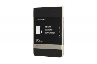 Naptár/Határidőnapló Moleskine Pro Pad Pocket Black MOLESKINE