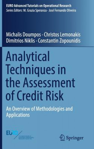 Kniha Analytical Techniques in the Assessment of Credit Risk Michael Doumpos