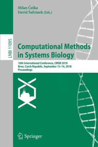 Könyv Computational Methods in Systems Biology Milan CeSka
