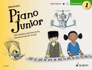 Materiale tipărite Piano Junior: Duettbuch. Bd.1 Hans-Günter Heumann