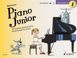 Prasa Piano Junior: Konzertbuch. Bd.1 Hans-Günter Heumann